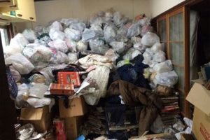 ゴミ屋敷の片付け